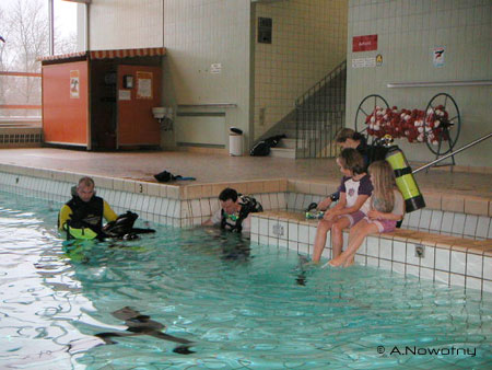 Die Ausbildung im Schwimmbad